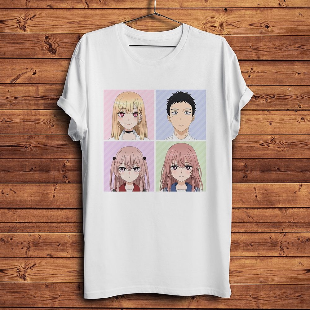 Áo Thun Nam Tay Ngắn In Hình Anime My Dress Up Cá Tính