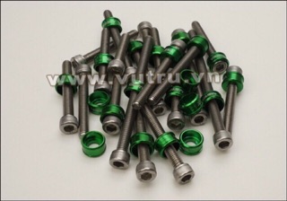 Bộ ốc máy lông đền màu ( các loại xe )