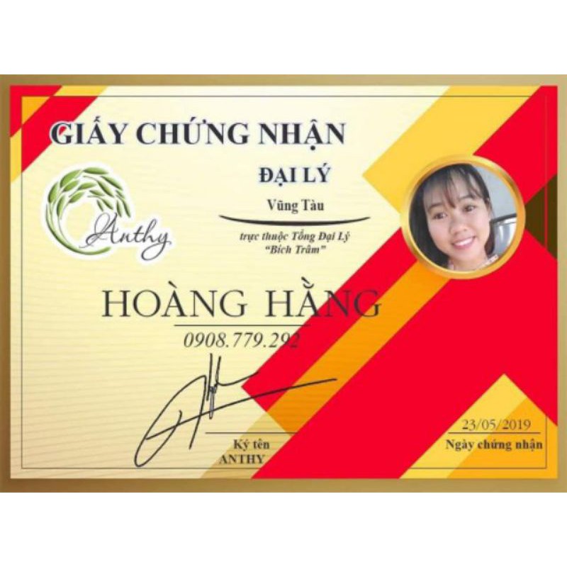 (Chính hãng-Date 2023)CÁM GẠO THẢO MỘC ANTHY 150GR