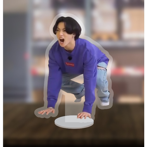 Mô hình standee Kpop BTS Kook Tae 2cm/5cm/10cm