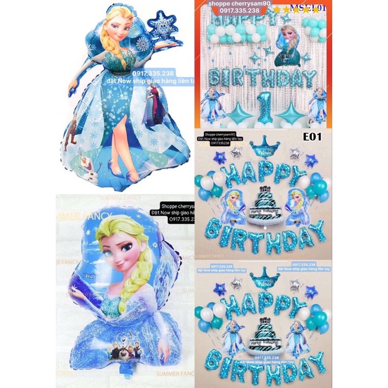 🥳🥳Set Bóng Công Chúa Siêu Dễ Thương🥳🥳