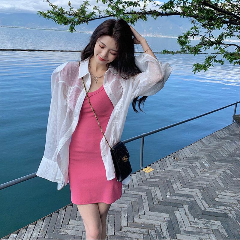 [MURIOKI] Đầm Mini Ôm Dáng Eo Cao Màu Đen Quyến Rũ Thời Trang Mùa Hè Phong Cách Hàn Quốc Cho Nữ