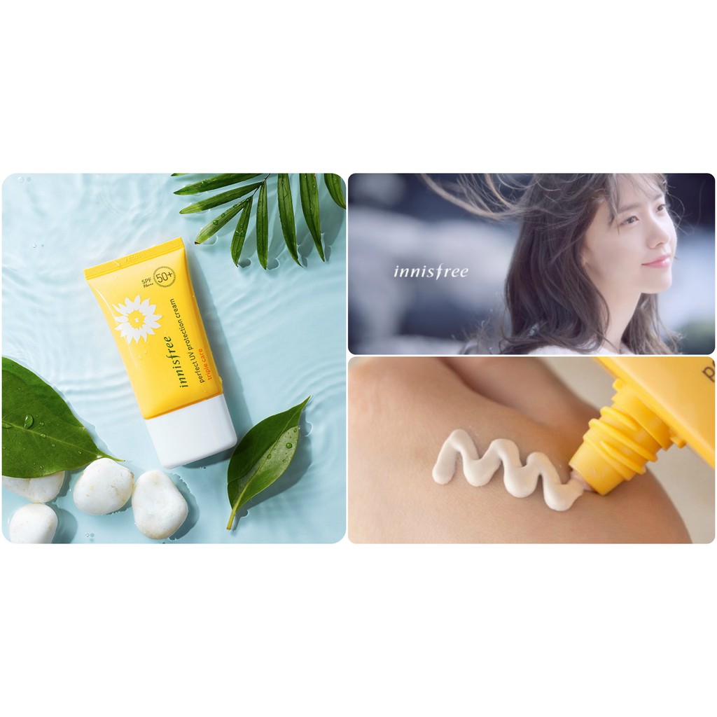 (Mẫu mới) Kem chống nắng Innisfree Perfect UV Protection Sun Cream SPF 50 PA+++