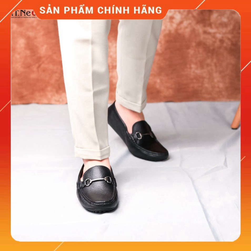 Giày lười nam- giày mọi nam da bò HT.NEO (9) thiết kế sang trọng đường may chắc chắn, đi cực kì êm chân GM81