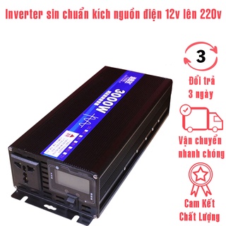 Inverter 12v lên 220v sin chuẩn công suất 3000W