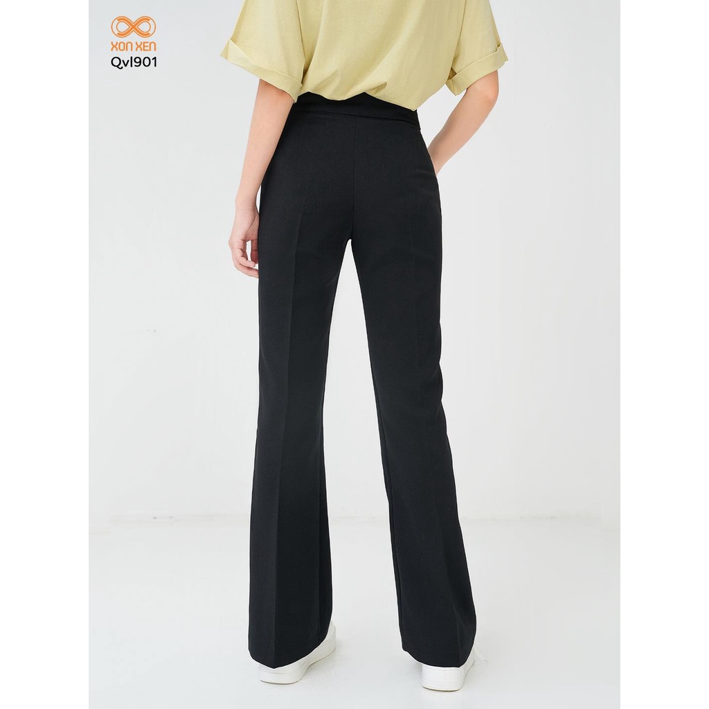 Quần tây nữ Quần tây ống loe 2 nút đôi chất vải cao cấp XONXEN SHOP HUẾ size s m l xl mã 901