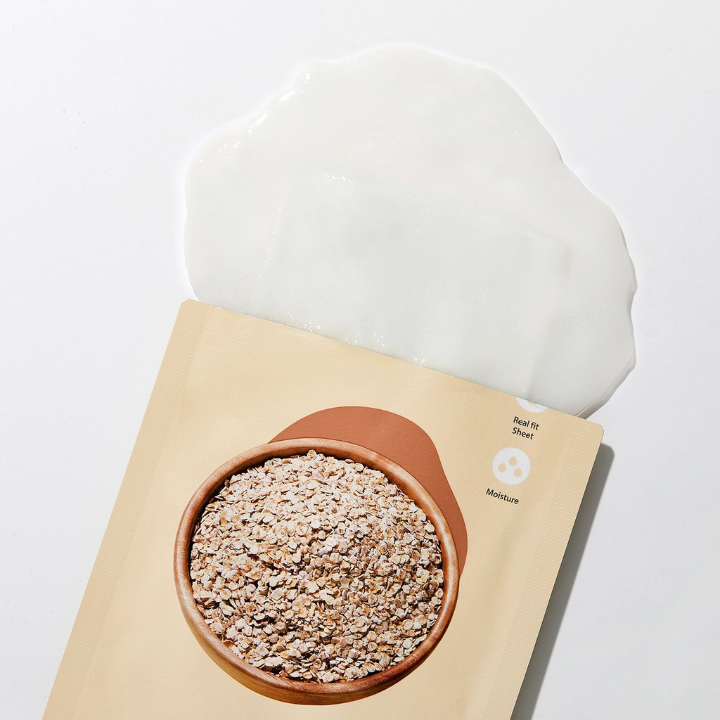 Mặt nạ giấy yến mạch dưỡng ẩm Make P:rem Comfort me. Oat moist mask 25ml