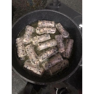 Bánh Tráng Nhúng Mè Đen