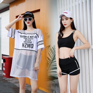 CÓ SẴN bộ đồ bơi thể thao áo lưới năng động