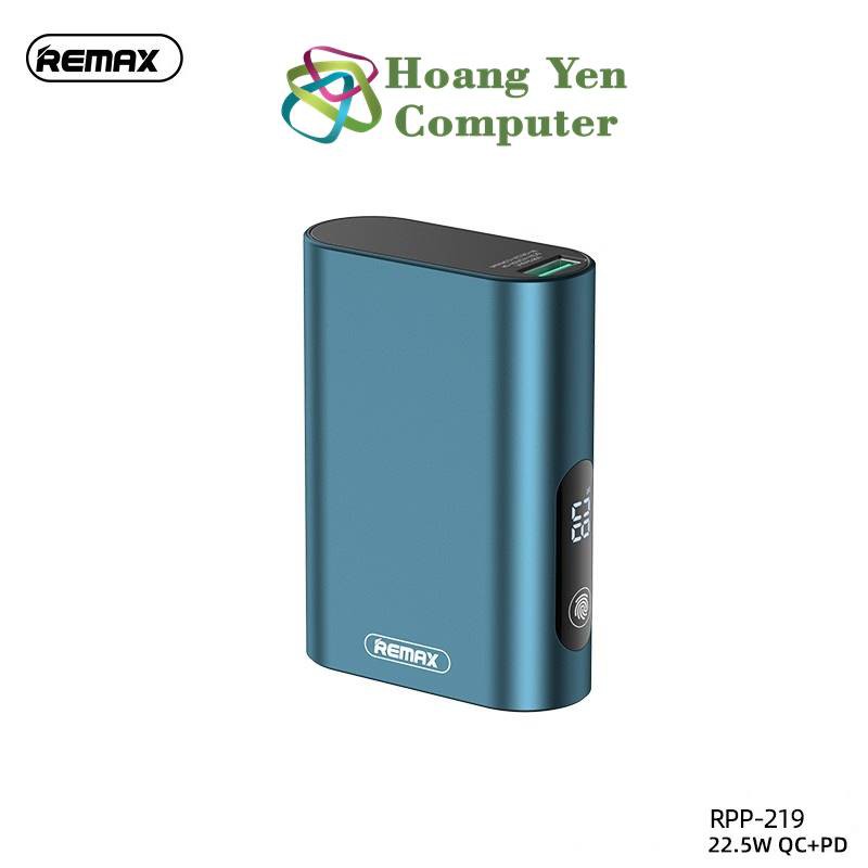 Sạc Dự Phòng Remax RPP-219 10000Mah (Sạc Nhanh QC3.0 18W, 22.5W, PD 20W, VOOC 2.0) - BH 1 Năm