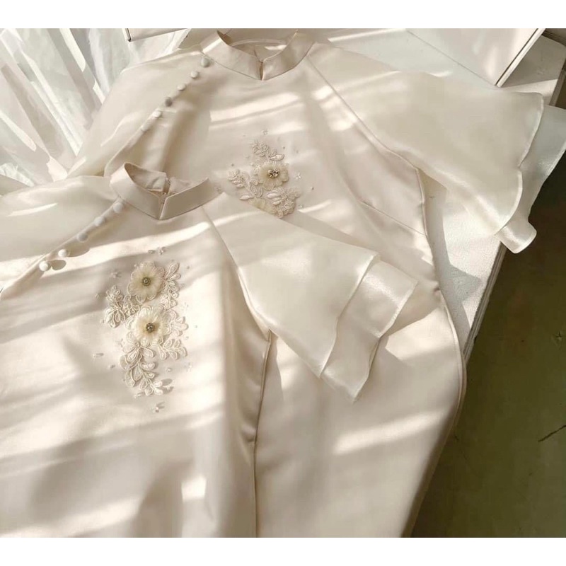 ÁO DÀI MẸ VÀ BÉ TẾT MỚI NHẤT 2022