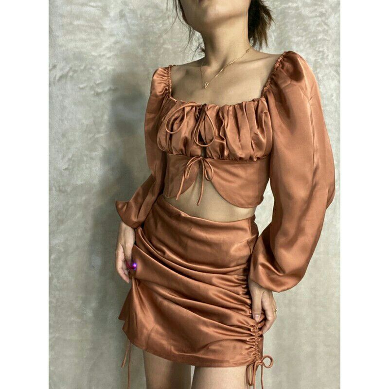 Áo công nương tay phồng