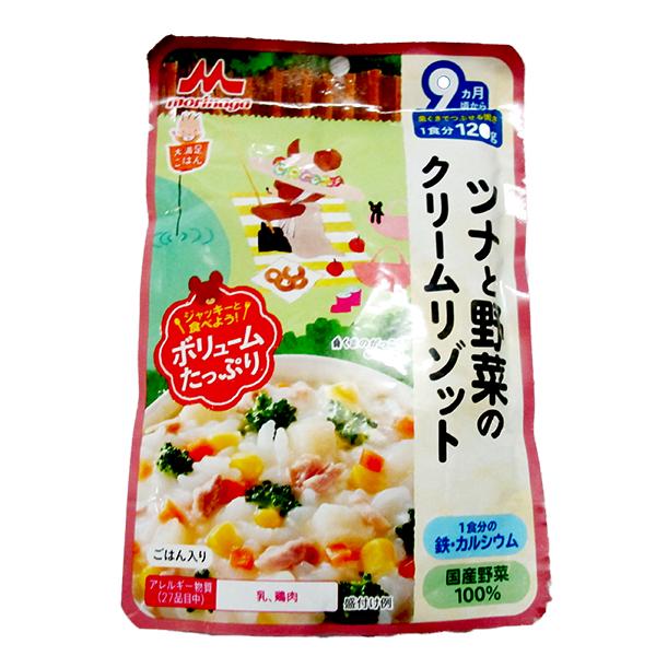 Cháo ăn dặm morinaga cá ngừ cho bé từ 9 tháng