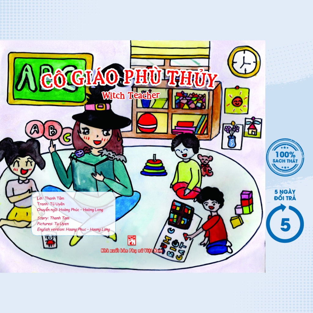 Sách - Covid Trong Mắt Trẻ Thơ (Song Ngữ) - Cô Giáo Phù Thủy - PNU