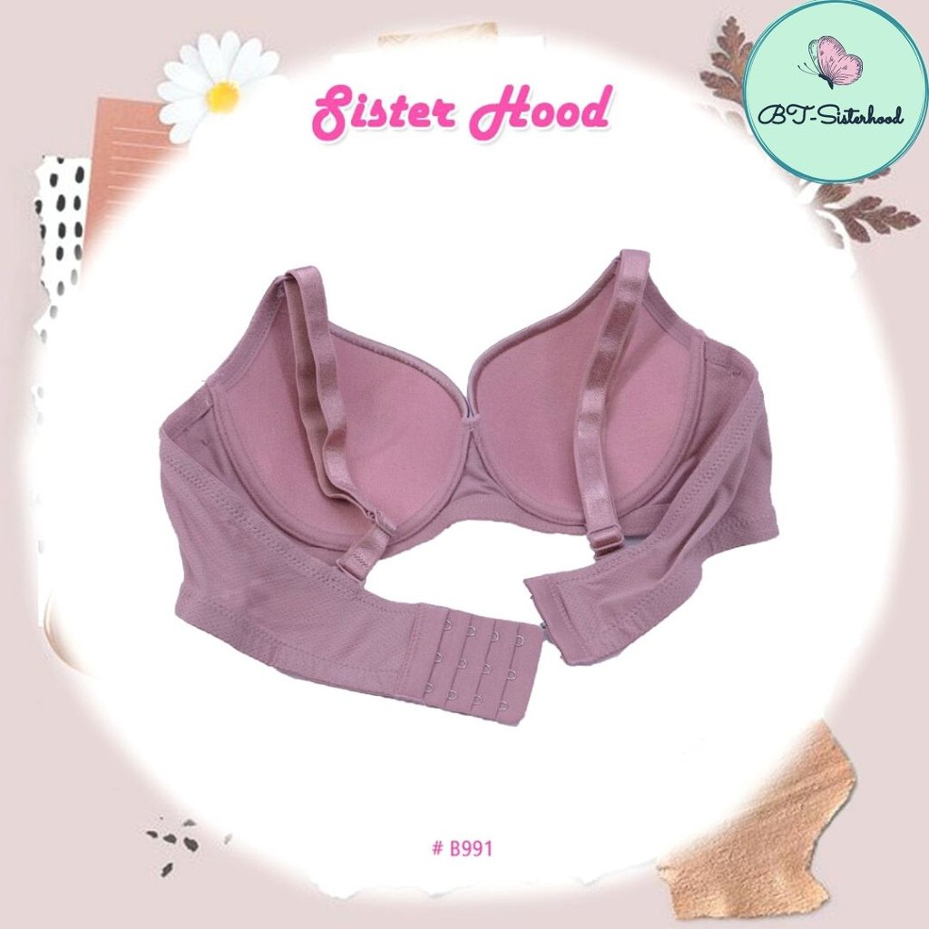 Áo ngực Thái Lan Bigsize cúp C mút chuẩn Sisterhood 991 cho người có vòng 1, bảng lưng lớn, Leblur, LOT STORE, LAVENUSA