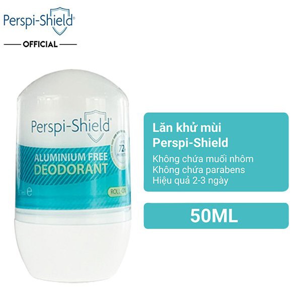 Lăn khử mồ hôi 72h không chứa muối nhôm Perspi-Shield 72h Aluminium Free Deodorant 50ml | WebRaoVat - webraovat.net.vn