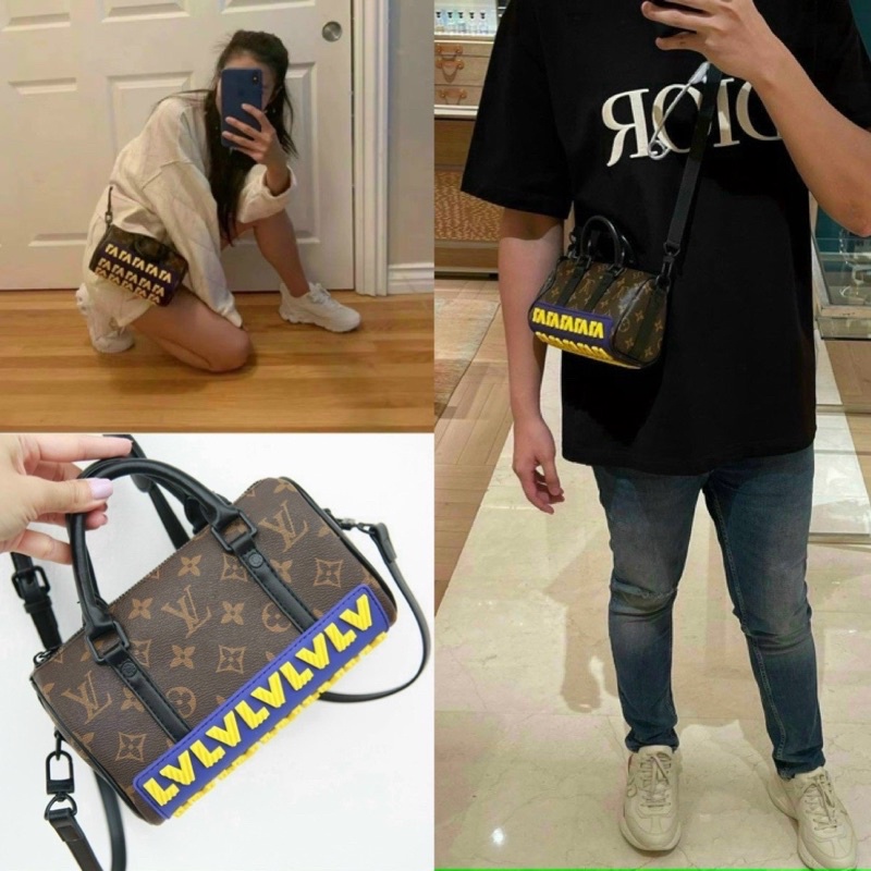 TÚI ĐEO CHÉO LVVV TRỐNG KEEPALL XS NEW SUPER FULL BOX SEAL UNISEX NỮ NAM ĐỀU ĐƯỢC