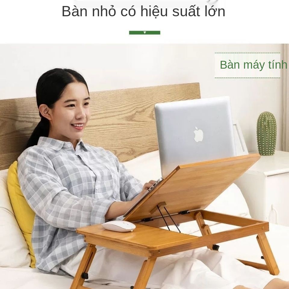 bàn máy tính gấp để làm việc văn phòng ăn, giường ngủ hiện đại cho trẻ em bằng gỗ nguyên khối