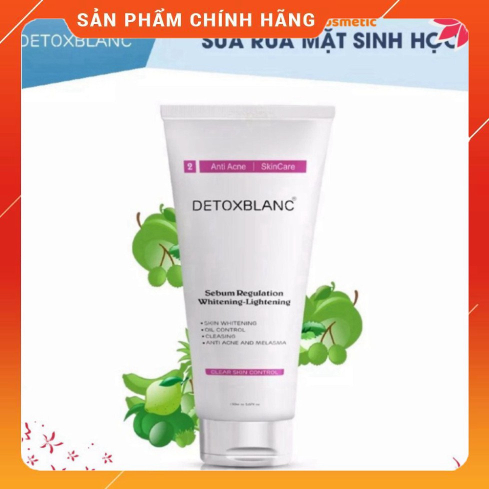 VMPGS MPGS 🔥🔥🔥Sữa rửa mặt sinh học Detox BlanC Clear Skin Control🔥🔥🔥 (150ml) (detoxblanc.vietmycosmetic) shopmypha | BigBuy360 - bigbuy360.vn