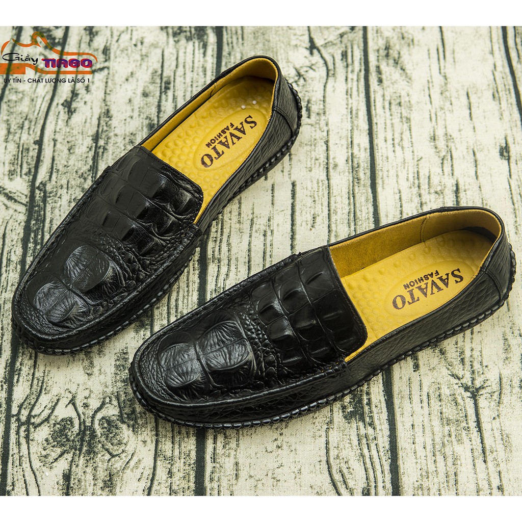 giày mọi nam da bò cao cấp cs01