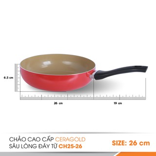 Chảo chống dính Comet CH25-26
