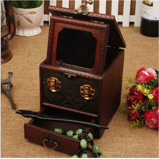 Hộp đựng đồ trang điểm phong cách giả cổ kiểu Thượng Hải thế kỉ 19