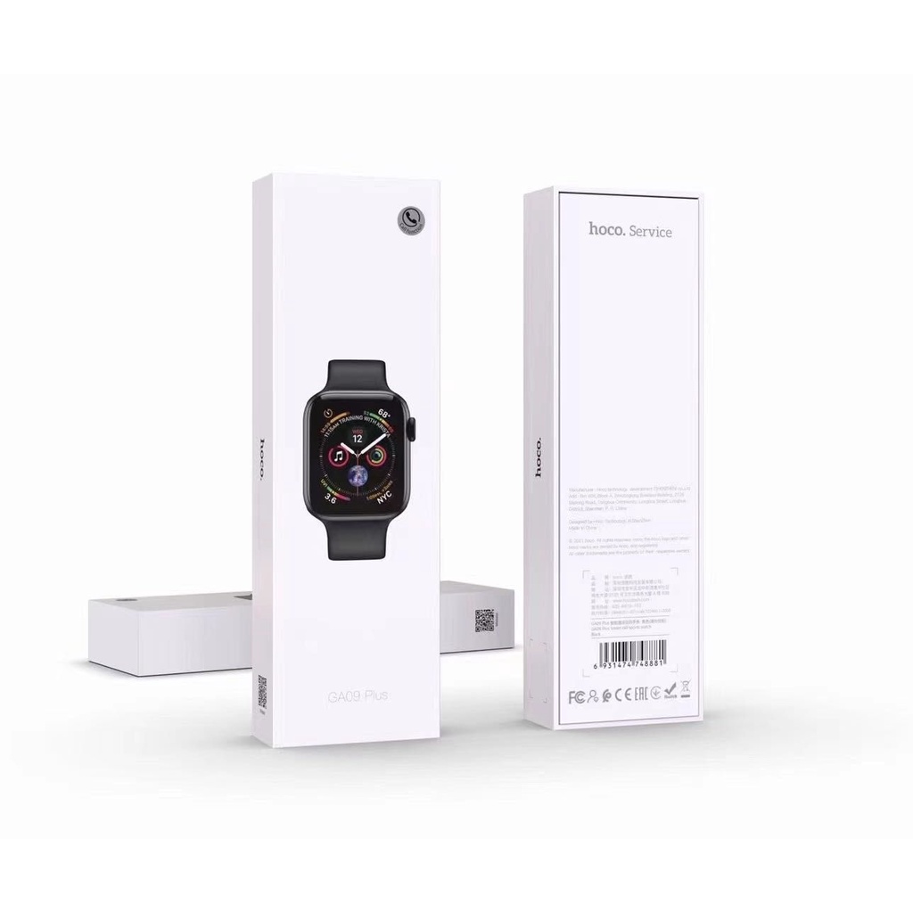 Đồng hồ thông minh Smartwatch Hoco GA09 Plus chống nước IP68, tích hợp theo dõi sức khỏe