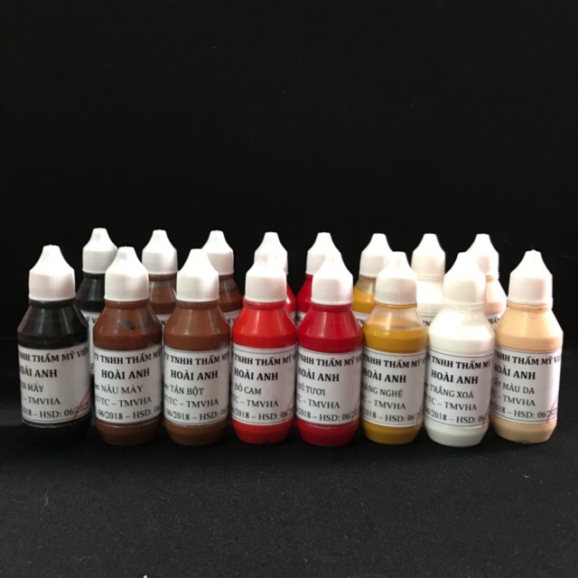 Mực Phun Xăm Hoài Anh (độc quyền) 30ml - 60ml