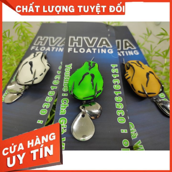 NHÁI HƠI HVA FROG CHA GIÀ VLOGS{siêu nhạy}Mồi Câu Cá Lóc HVA Frog Cha Già Vlogs 2021 CHUYÊN SĂN LÓC 4CM-8G