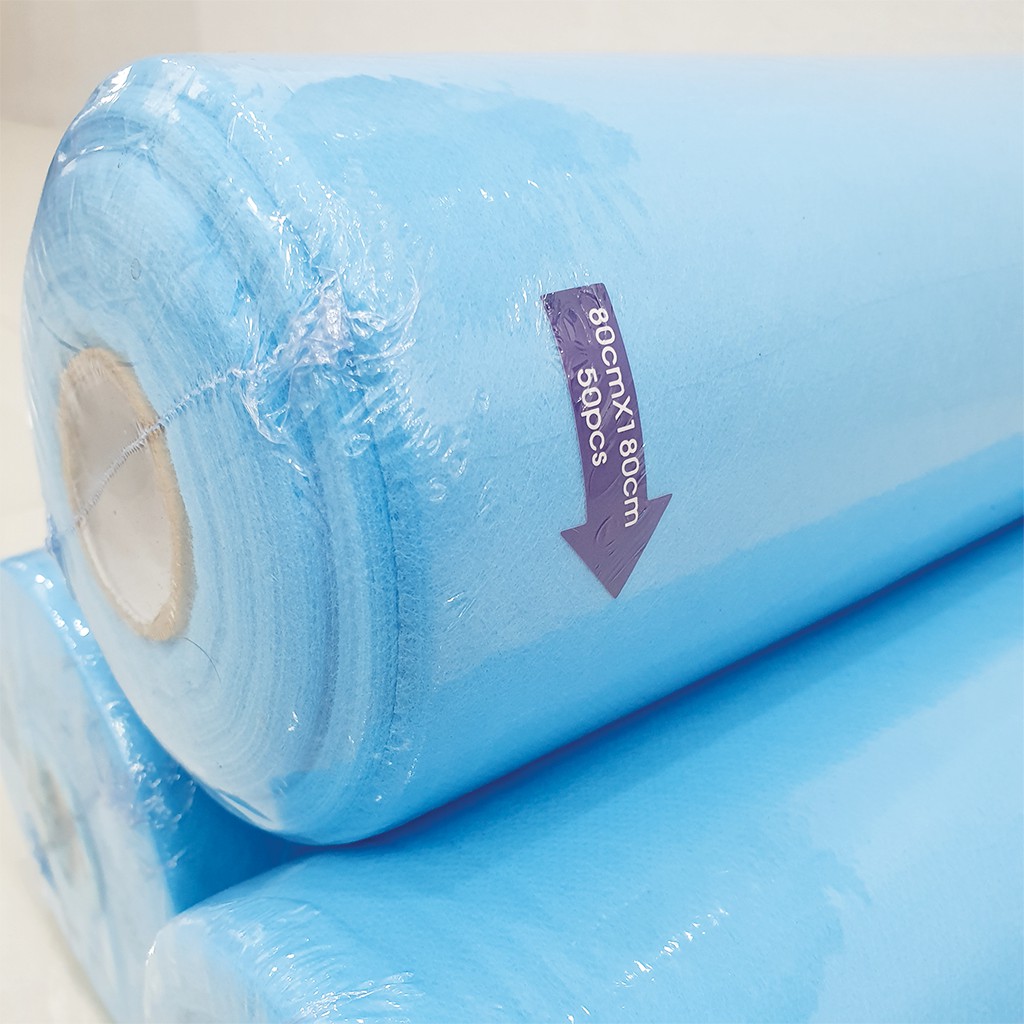 Vải không dệt trải giường phun xăm, Spa (cuộn 50 tấm) | BigBuy360 - bigbuy360.vn