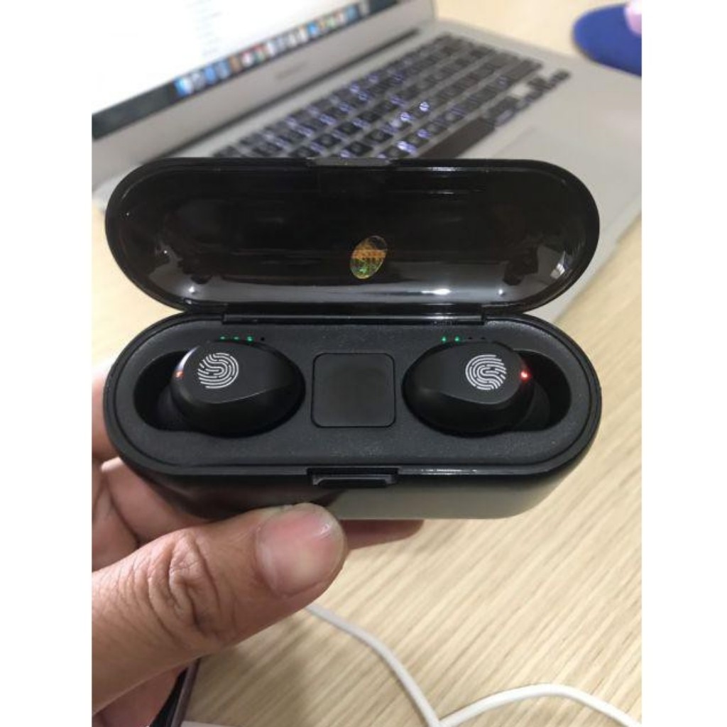 Tai nghe blutooth, tai nghe AMOI F9 phiên bản cảm ứng Cao Cấp, âm Bass trầm và ấm, đèn led hiển thị mức  pin - Kochio | BigBuy360 - bigbuy360.vn