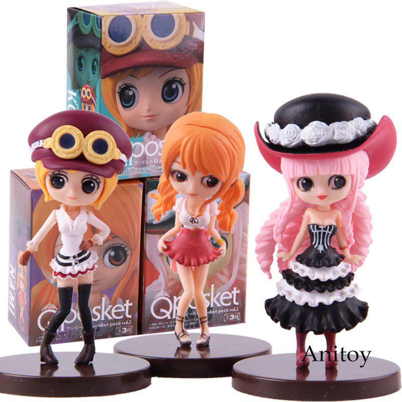 Bộ 3 tượng mô hình nhân vật nami Koala perhona trong One Piece