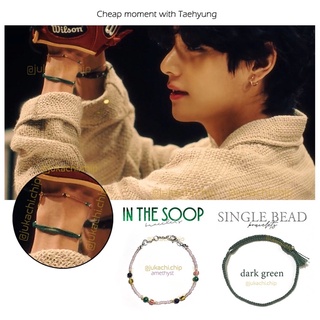 Vòng tay handmade cheap moment with Taehyung (V BTS) in BTS IN THE SOOP | IN THE SOOP BRACELETS
