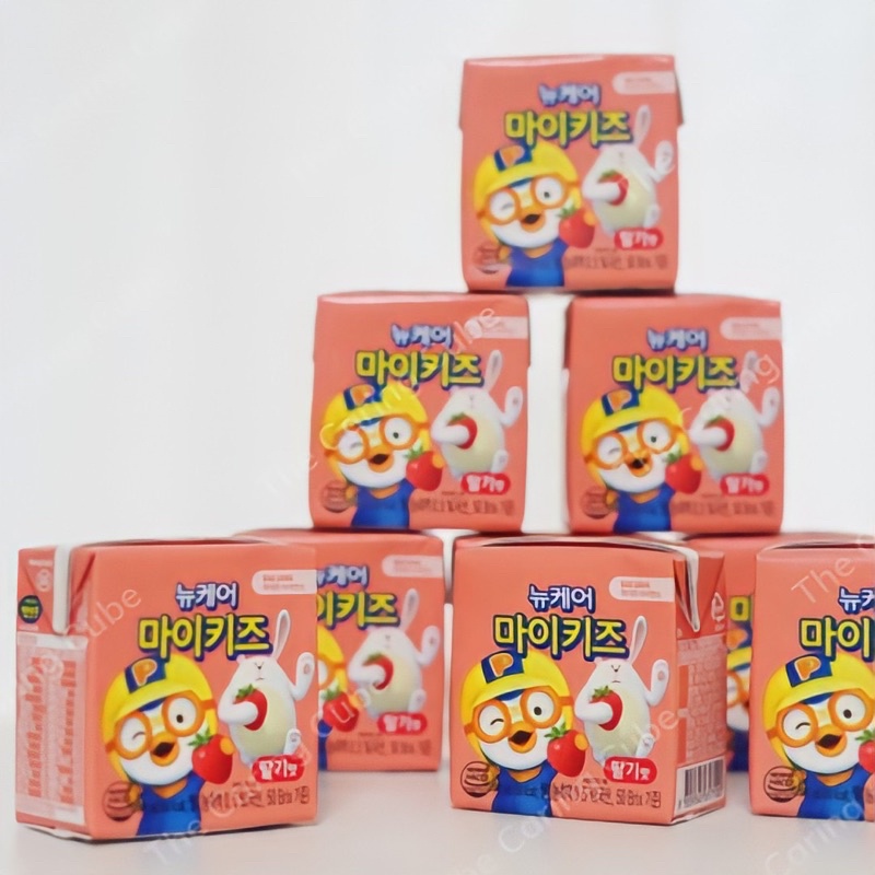 Sữa tươi DHA Pororo Daesang cho trẻ em chính hãng Hàn Quốc 150ml - The Caring Cube