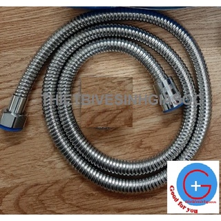 dây xịt vệ sinh toilet inox 120cm giá rẻ các loại