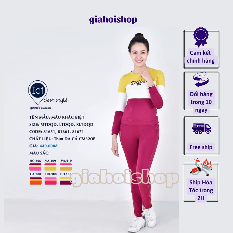 Xả bộ thu đông Gia Hồi Màu Khác Biệt( giá gốc 449k)