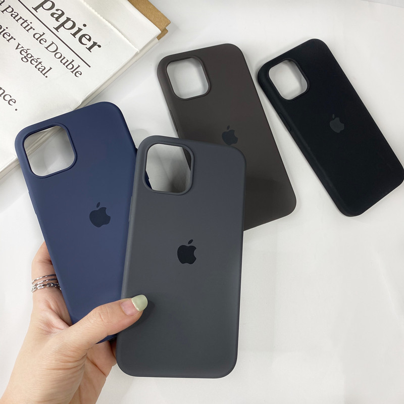 Ốp điện thoại silicon dẻo đơn giản dành cho iPhone11 Pro Max Xs XR X Xs Max 7/8 SE 2020 6 6Plus 12