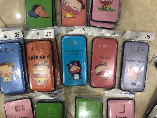 Ốp lưng samsung S7 edge, J5, note 5, note 4 hình dễ thương
