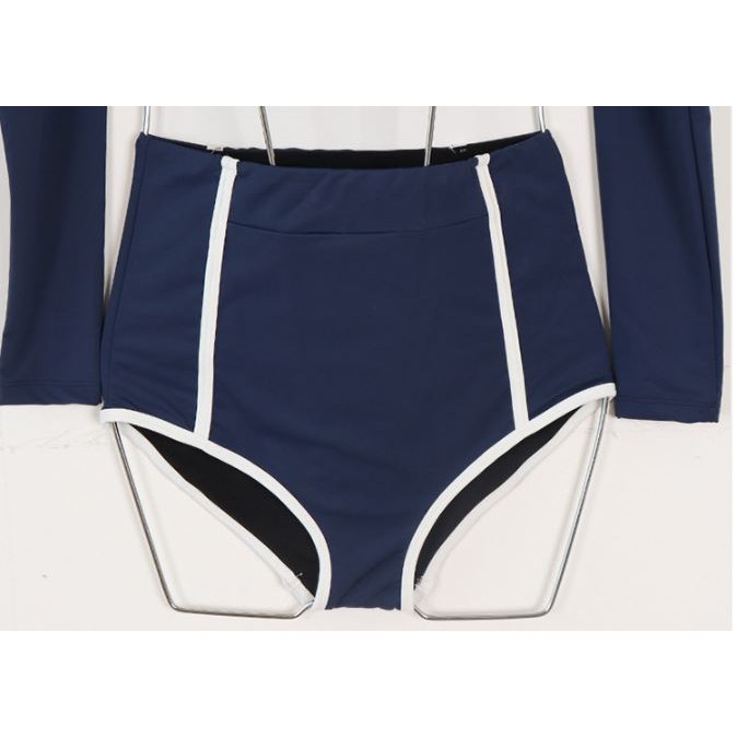 Đồ bơi tay dài chống nắng, bikini hai mảnh áo ngực có gọng loại xịn 2 lớp dày dạn Hàn Quốc | BigBuy360 - bigbuy360.vn