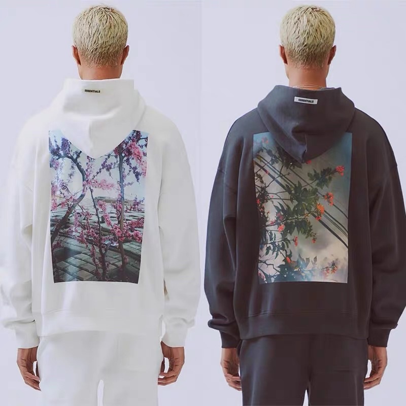 ÁO NỈ HOODIES ESSENTIAL IN LƯNG DÀNH CHO NAM VÀ NỮ MÙA THU ĐÔNG