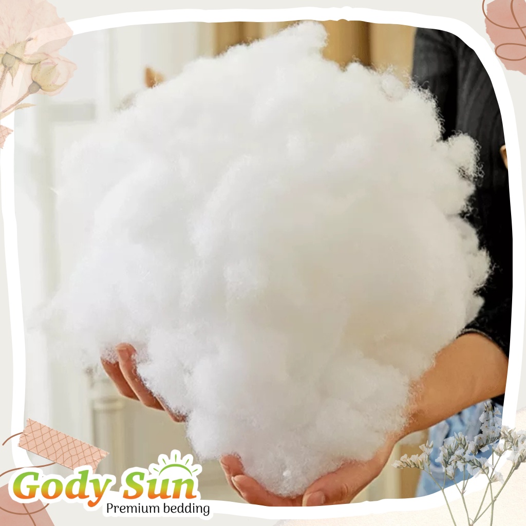 Bông gòn nhân tạo cao cấp Gody Sun 0,5kg siêu mềm mượt