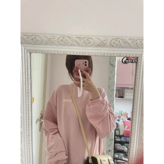 Áo Sweater Basic Chất Nỉ Da Cá Phong Cách Hàn Quốc (Hàng Đặt Trước)