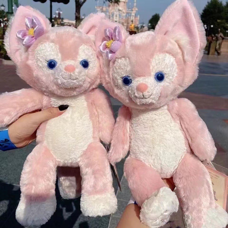 Thú nhồi bông hình chú thỏ hồng dễ thương