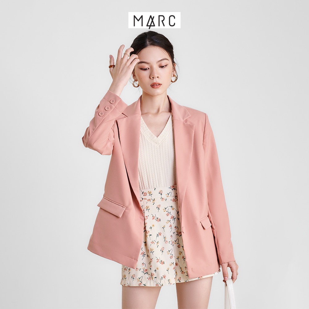 Áo blazer nữ MARC FASHION form suông cơ bản CBPH033022 | BigBuy360 - bigbuy360.vn