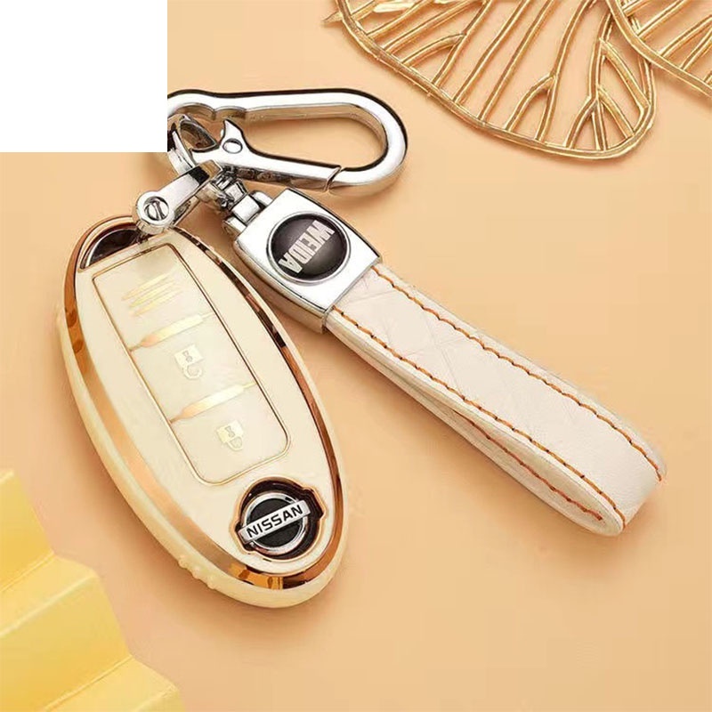 Vỏ Tpu Bảo Vệ Chìa Khóa Điều Khiển Từ Xa Cho Xe Hơi Nissan Almera Grand Livina