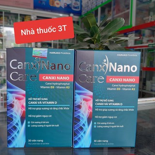 CanxiNano Care, D3, K2- Hỗ trợ chống còi xương ở trẻ em, giảm loãng xương ở người già.