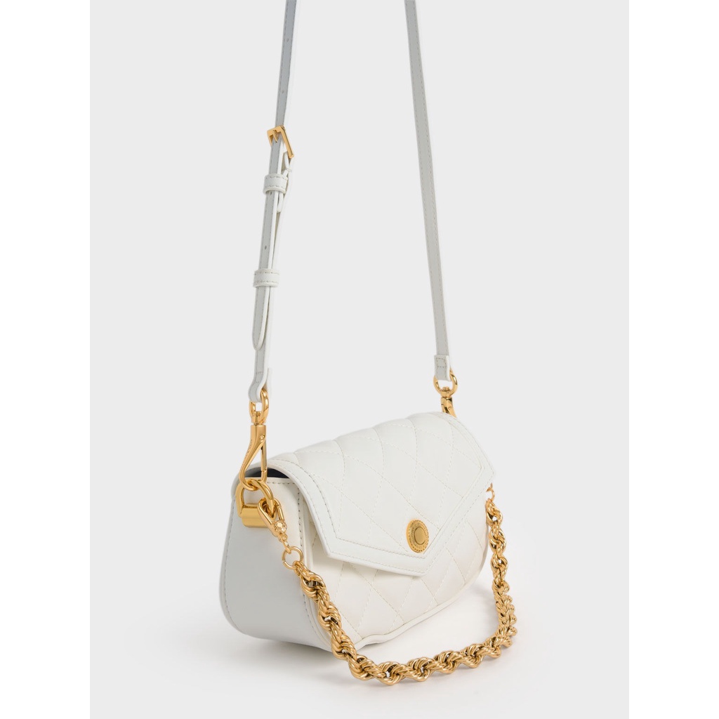 Túi Charles & Keith Este Chain Handle Bag 80781789