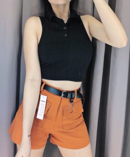Áo balo cổ trụ basic