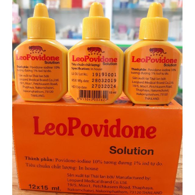 LEOPOVIDONE SÁT KHUẨN VẾT THƯƠNG