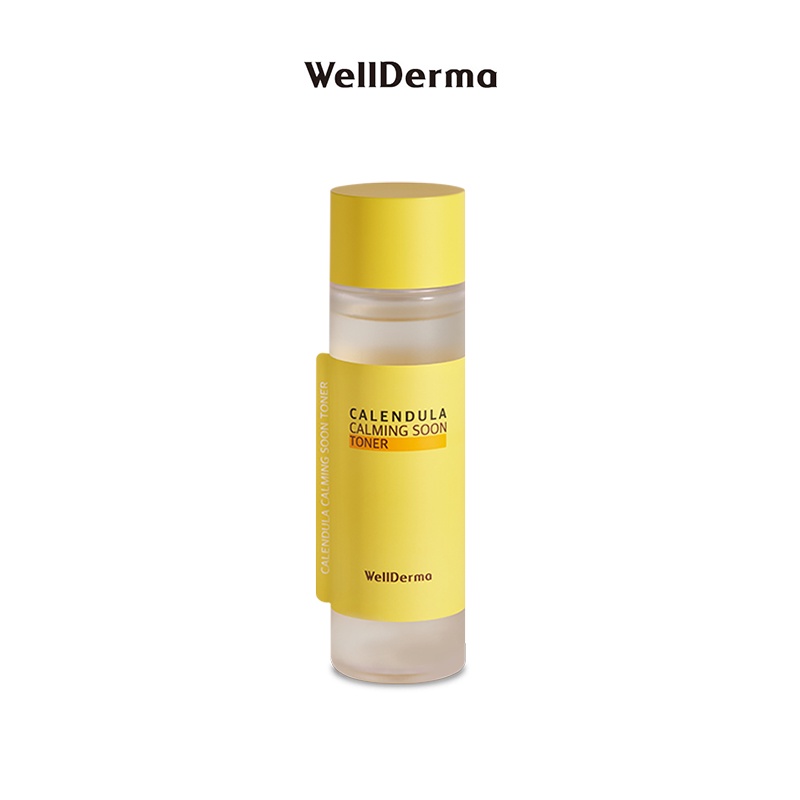 Nước cân bằng hoa cúc Wellderma Calendula Calming Soon Toner 150ml